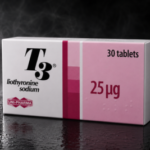 T3 UNI-PHARMA 25 mcg liothyronine sodium 30 tablet packaging